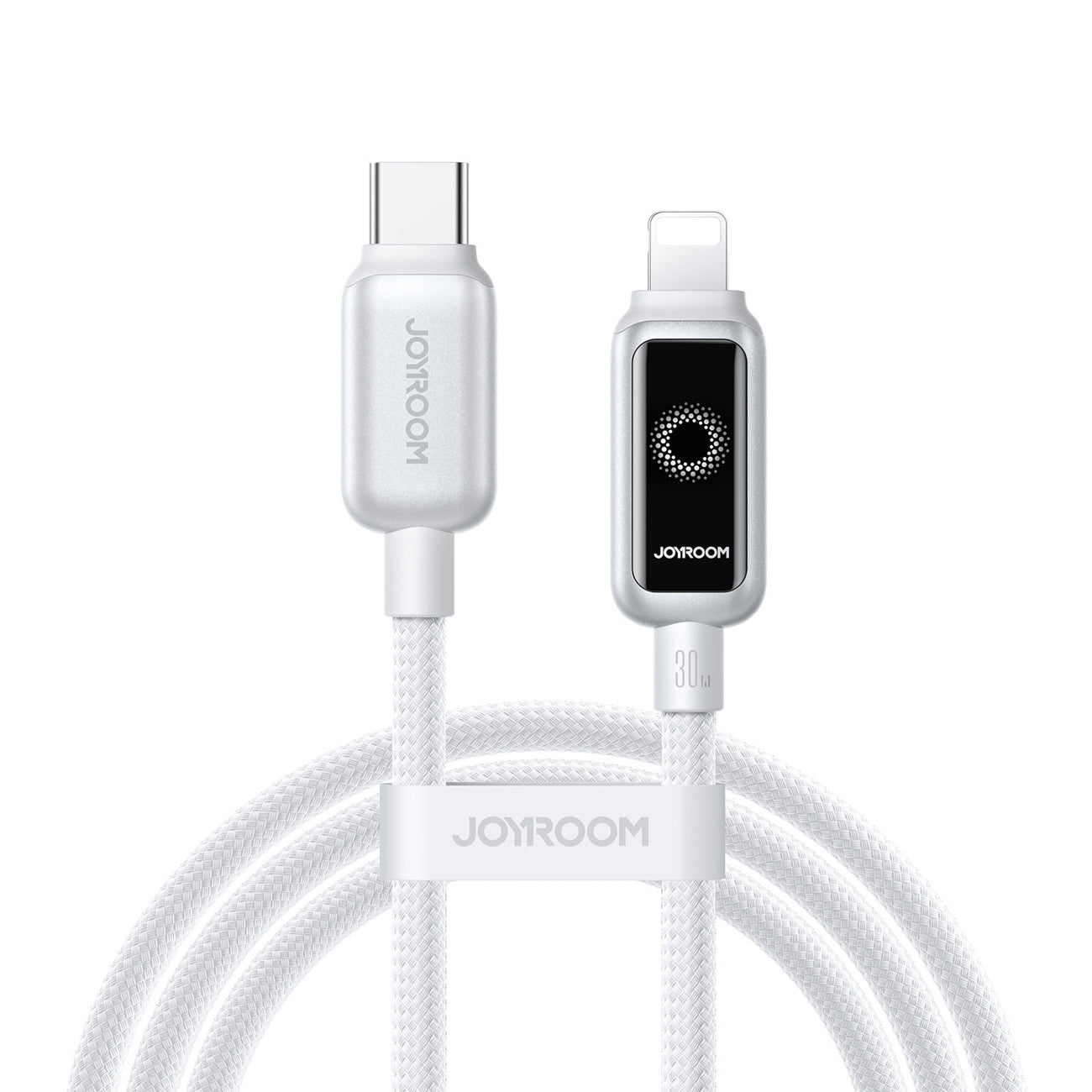 Joyroom S-A55 StarFlight 30W USB-C - Lightning laidas 1.2m - baltas