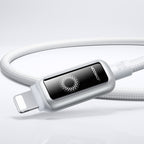 Joyroom S-A55 StarFlight 30W USB-C - Lightning laidas 1.2m - baltas