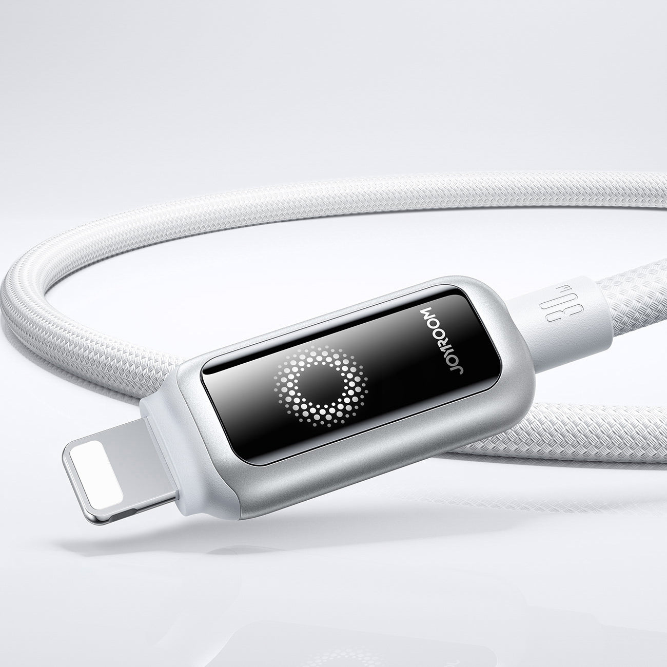 Joyroom S-A55 StarFlight 30W USB-C - Lightning laidas 1.2m - baltas