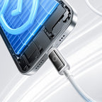 Joyroom S-A55 StarFlight 30W USB-C - Lightning laidas 1.2m - baltas