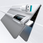 Joyroom S-A55 StarFlight 3A USB-A - Lightning laidas 1.2m - baltas