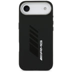 AMG silikoninis MagSafe dėklas iPhone Air – juodas