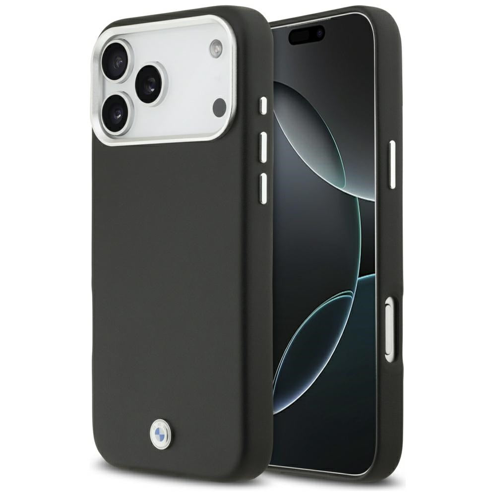 BMW MagSafe metalinis dėklas iPhone 17 Pro Max – juodas -- iPhone 17 Pro Max