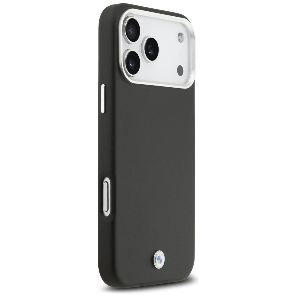 BMW MagSafe metalinis dėklas iPhone 17 Pro Max – juodas -- iPhone 17 Pro Max