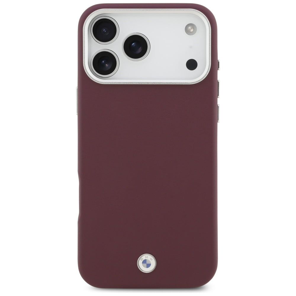 BMW metalinis MagSafe dėklas iPhone 17 Pro Max – raudonas -- iPhone 17 Pro Max