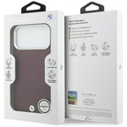 BMW metalinis MagSafe dėklas iPhone 17 Pro Max – raudonas -- iPhone 17 Pro Max
