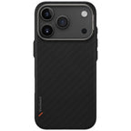 Uniq Keva EDGE MagClick dėklas iPhone 17 Pro – juodas