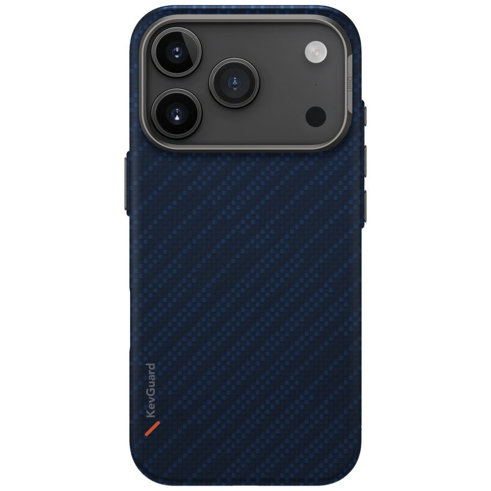 Uniq Keva EDGE MagClick dėklas iPhone 17 Pro – mėlynas