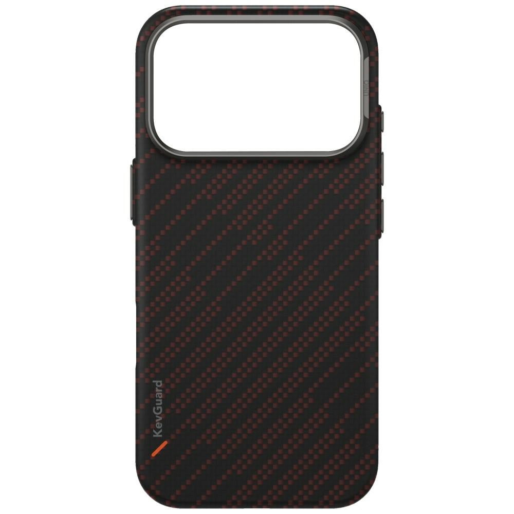 Uniq Keva EDGE MagClick dėklas iPhone 17 Pro – oranžinis