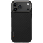 Uniq Keva EDGE MagClick dėklas iPhone 17 Pro Max – juodas