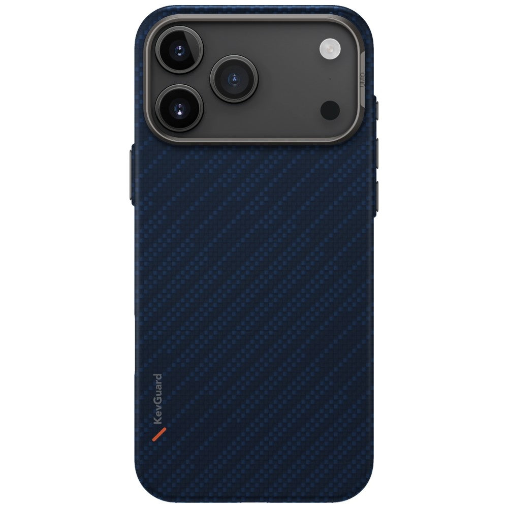 Uniq Keva EDGE MagClick dėklas iPhone 17 Pro Max – mėlynas