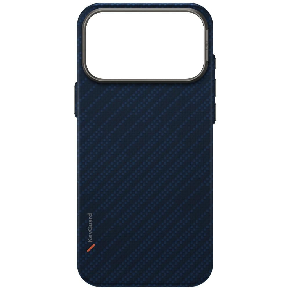 Uniq Keva EDGE MagClick dėklas iPhone 17 Pro Max – mėlynas