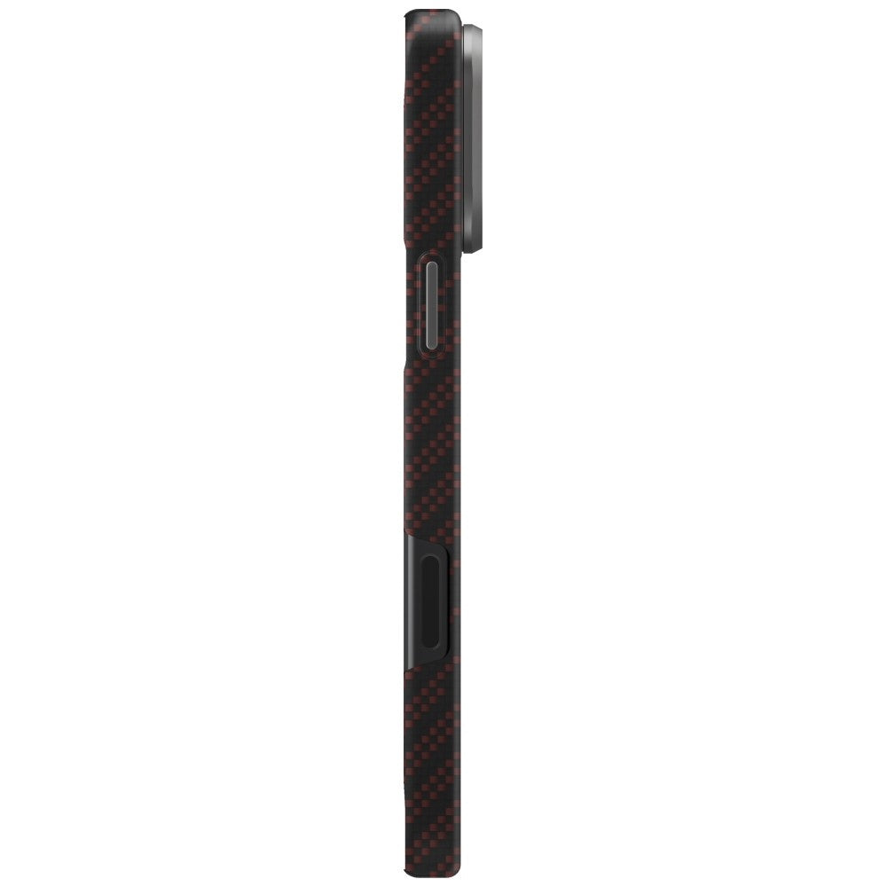 Uniq Keva EDGE MagClick magnetinis dėklas iPhone 17 Pro Max – oranžinis