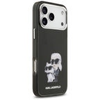 Karl Lagerfeld MagSafe dėklas iPhone 17 Pro – juodas