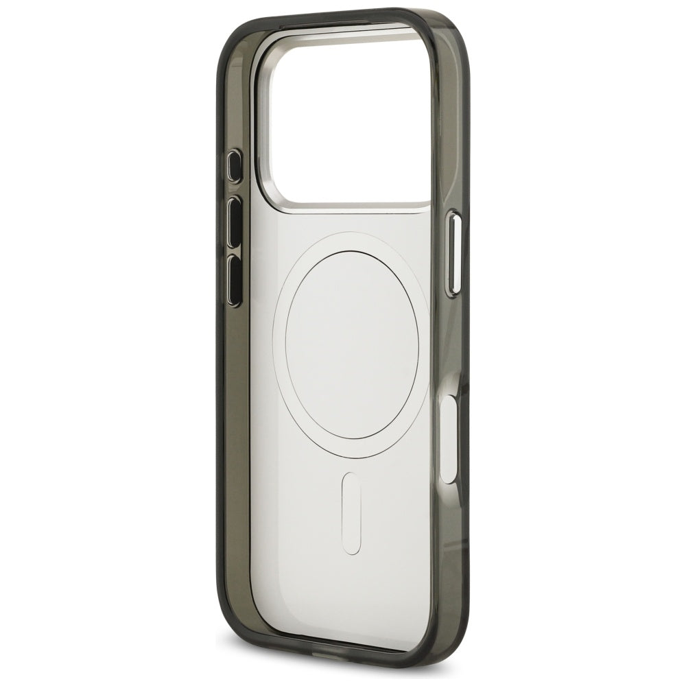Karl Lagerfeld MagSafe dėklas iPhone 17 Pro – juodas