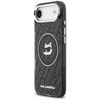 Karl Lagerfeld MagSafe dėklas iPhone Air – juodas -- iPhone Air