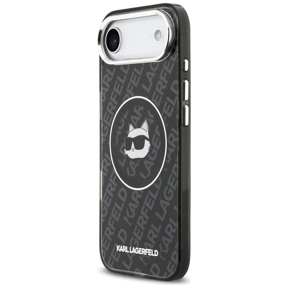 Karl Lagerfeld MagSafe dėklas iPhone Air – juodas -- iPhone Air