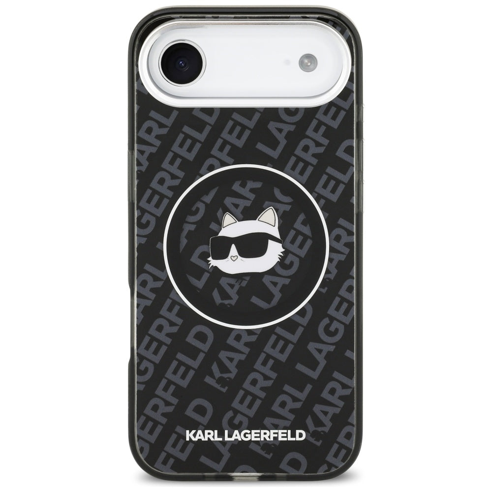 Karl Lagerfeld MagSafe dėklas iPhone Air – juodas -- iPhone Air
