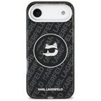Karl Lagerfeld MagSafe dėklas iPhone Air – juodas -- iPhone Air
