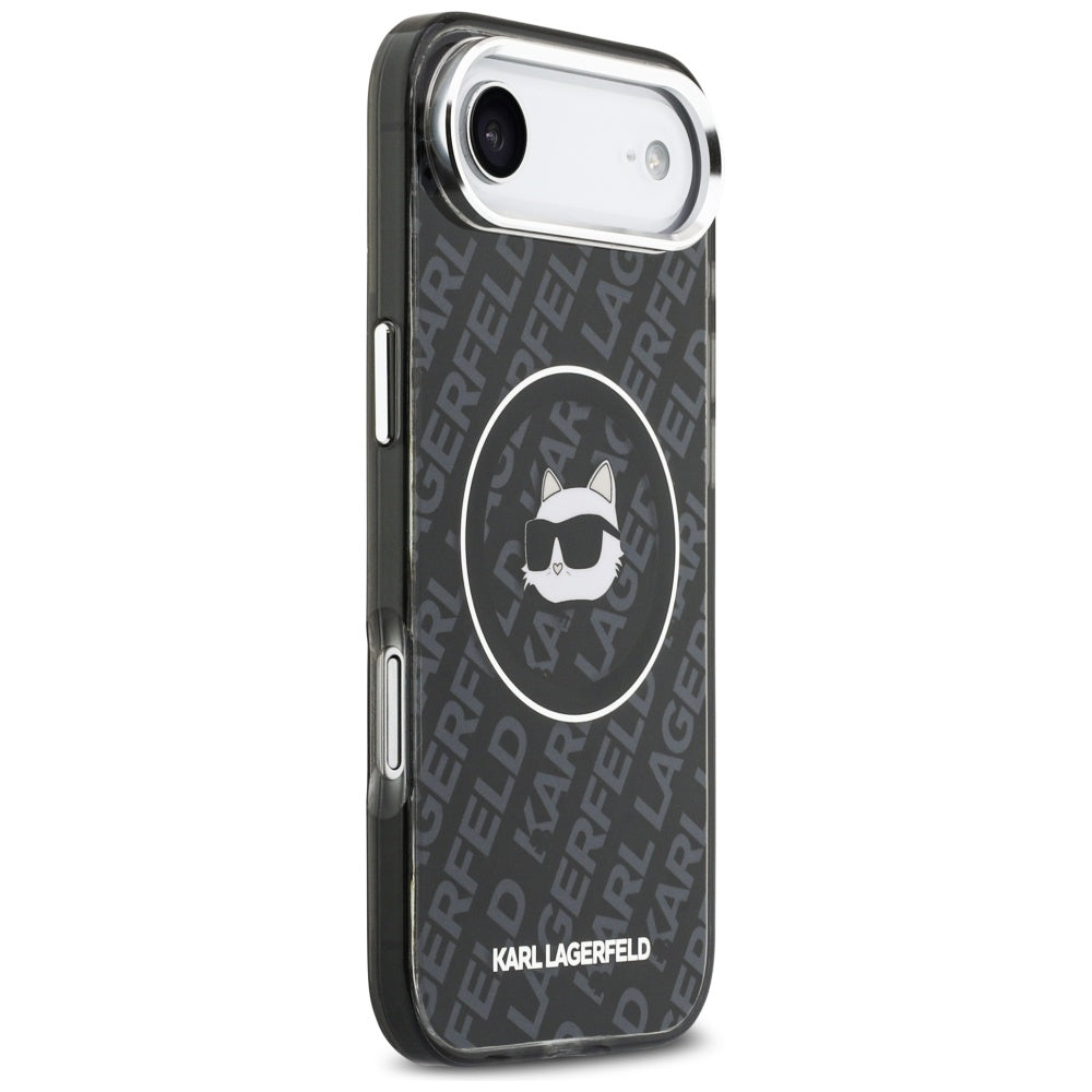 Karl Lagerfeld MagSafe dėklas iPhone Air – juodas -- iPhone Air