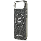 Karl Lagerfeld MagSafe dėklas iPhone Air – juodas -- iPhone Air