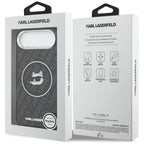 Karl Lagerfeld MagSafe dėklas iPhone Air – juodas -- iPhone Air