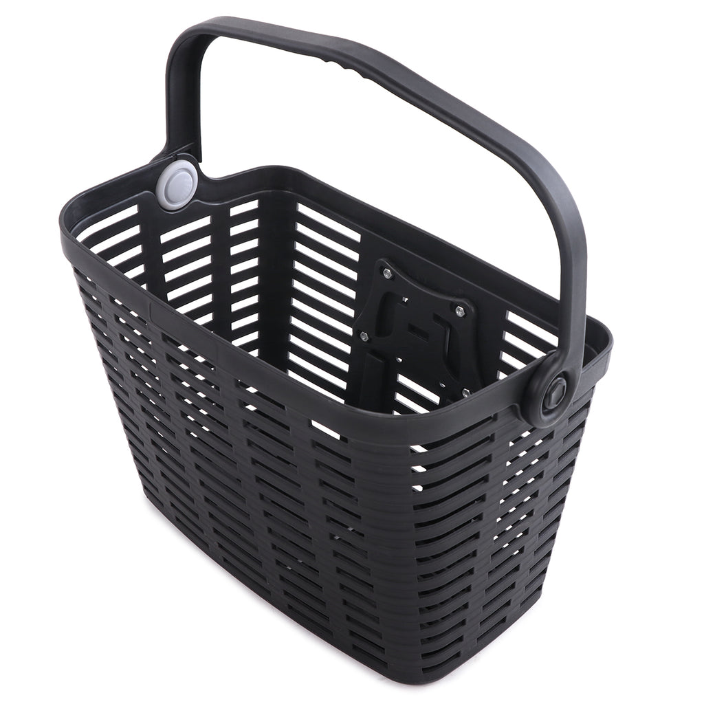 Wozinsky WKR-PK plastikinis vairaščio dviračio krepšys - juodas -- Bicycle Baskets