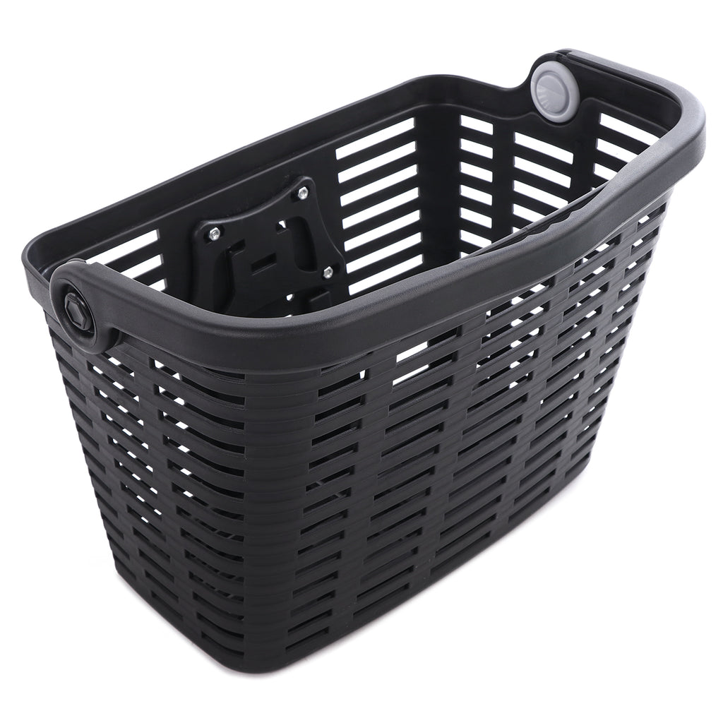 Wozinsky WKR-PK plastikinis vairaščio dviračio krepšys - juodas -- Bicycle Baskets