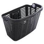 Wozinsky WKR-PK plastikinis vairaščio dviračio krepšys - juodas -- Bicycle Baskets