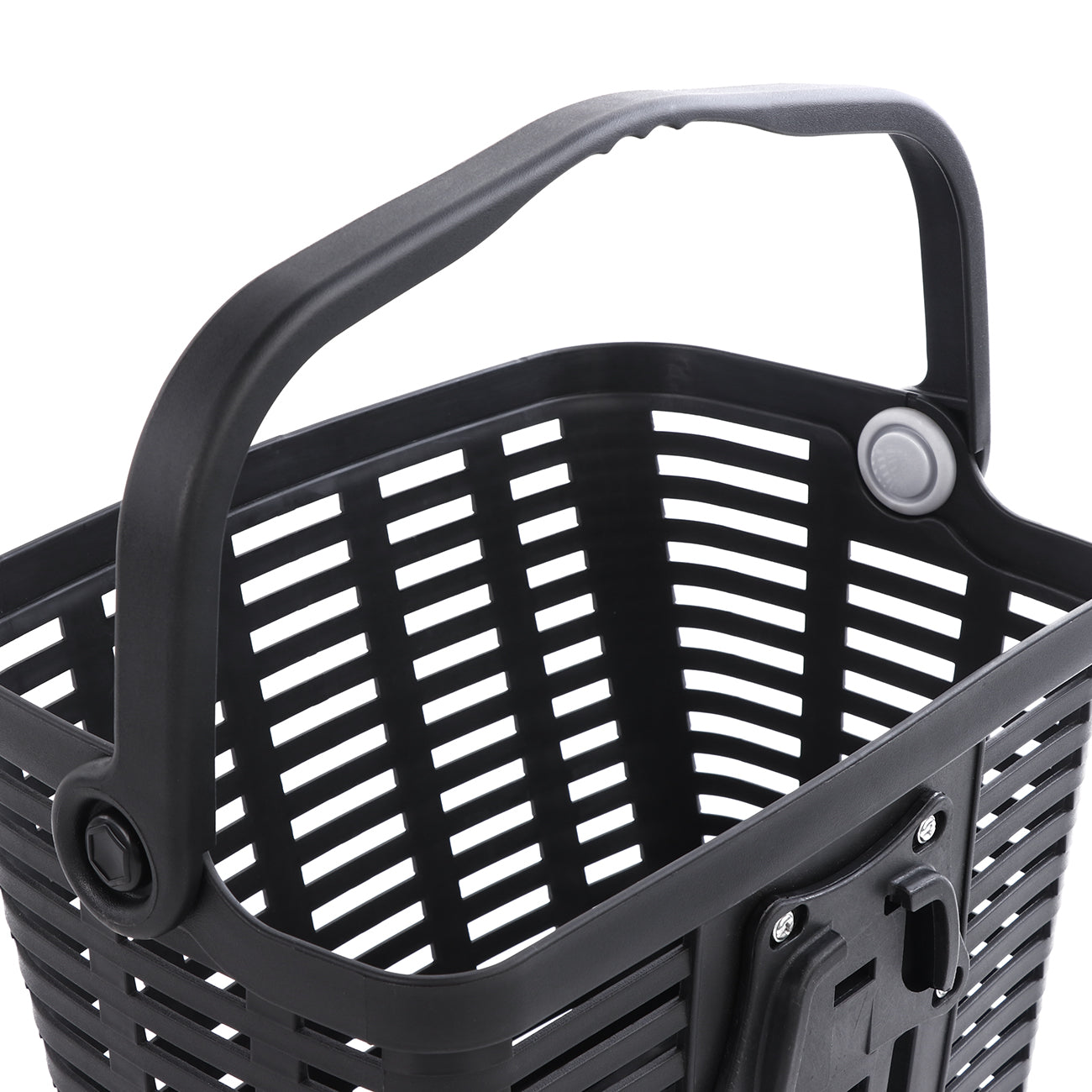 Wozinsky WKR-PK plastikinis vairaščio dviračio krepšys - juodas -- Bicycle Baskets