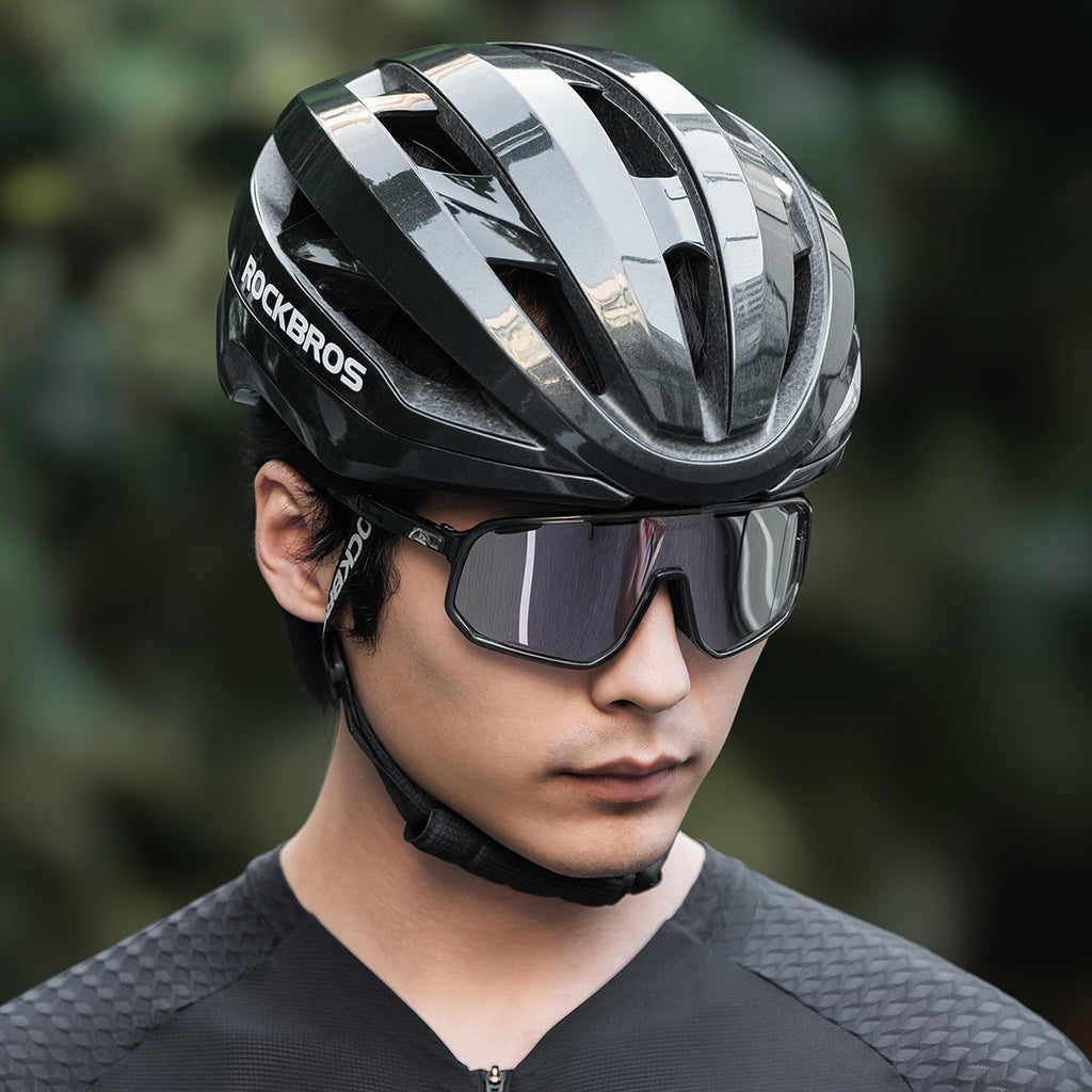 Rockbros LK-79 Dviračio šalmas 58-62 cm - Juodas -- Bicycle Helmets