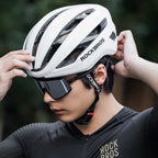 Rockbros LK-79 dviračio šalmas 58–62 cm - baltas -- Bicycle Helmets