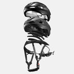 Rockbros LK-15 Anglies plaušų dviračio šalmas 58-62cm - Juodas -- Bicycle Helmets