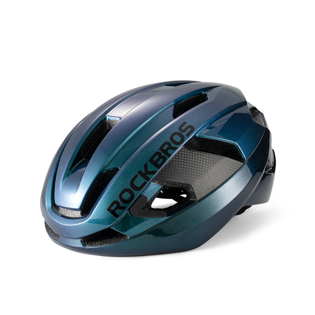 Rockbros LK-15 anglies plaušo dviračio šalmas 58–62 cm - chameleon mėlyna -- Bicycle Helmets