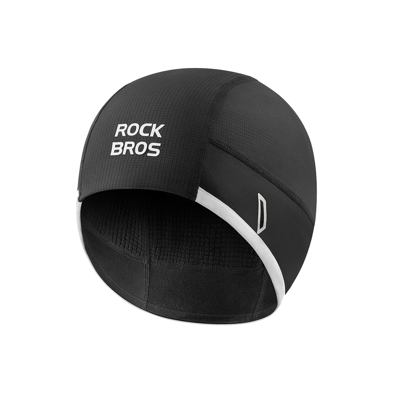 Rockbros M016 žieminė vėlyvai atspaari dviračio kepurė, dydis 54-61 cm - juoda -- Cycling Caps & Headwear