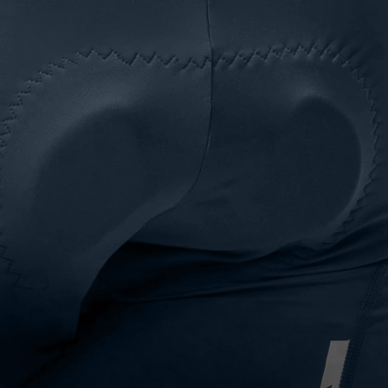 Rockbros YDDK009 Vyriški dviračio šortai su petnešomis ir pagalve, dydis M - tamsiai mėlyna -- Cycling Shorts & Bib Shorts
