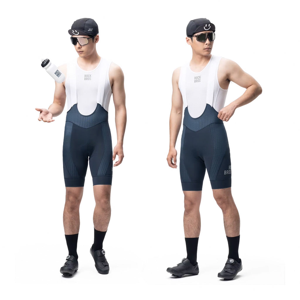 Rockbros YDDK009 vyriški dviračio šortai su pamušalu, dydis XL - tamsiai mėlyna -- Cycling Shorts & Bib Shorts