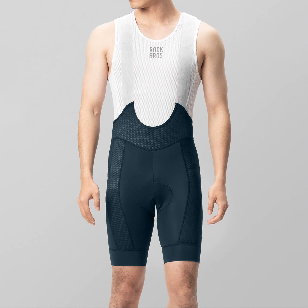 Rockbros YDDK009 vyriški dviračio šortai su pamušalu, dydis XL - tamsiai mėlyna -- Cycling Shorts & Bib Shorts