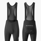 Rockbros 200021 Ilgi dviračio šortai su pamušalu, XXL dydžio - juodi -- Cycling Shorts & Bib Shorts