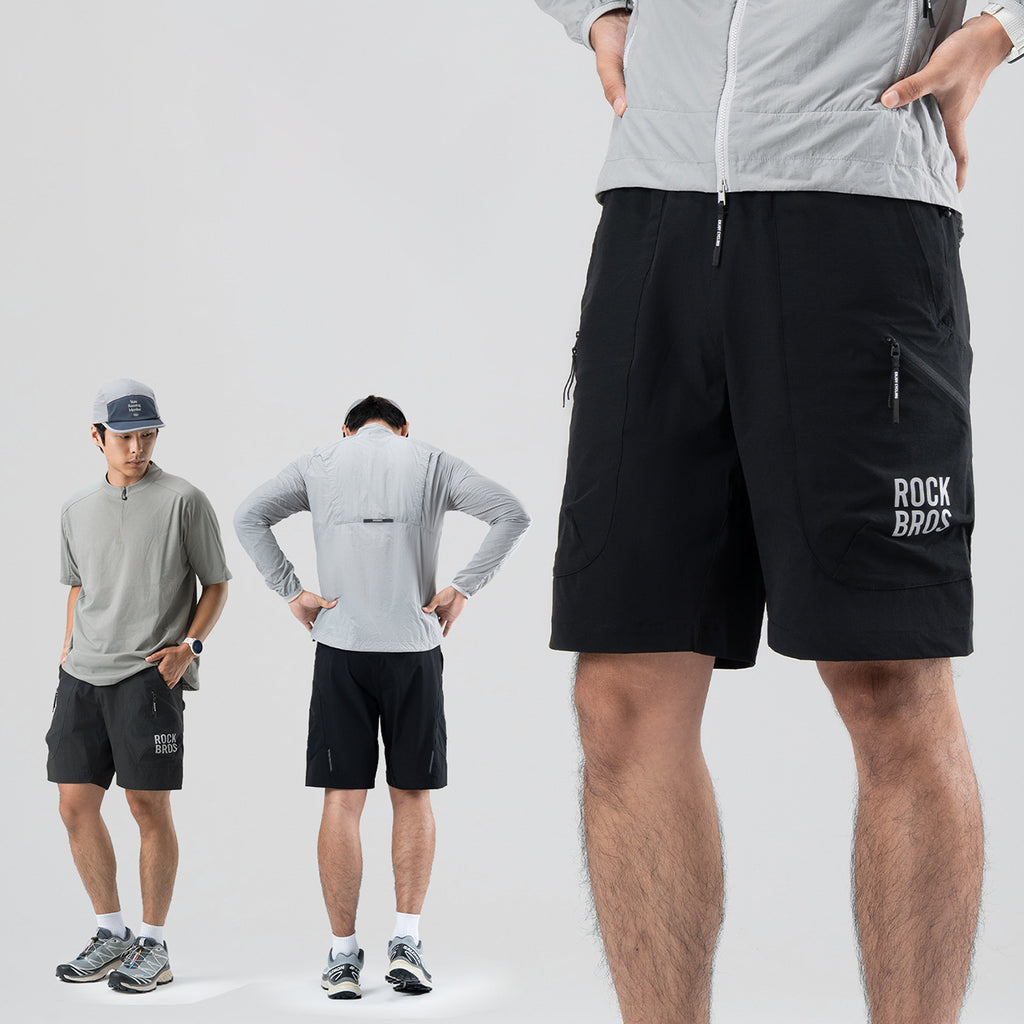 Rockbros YDDK015 šortai su diržu, S dydis - juodi -- Cycling Shorts & Bib Shorts