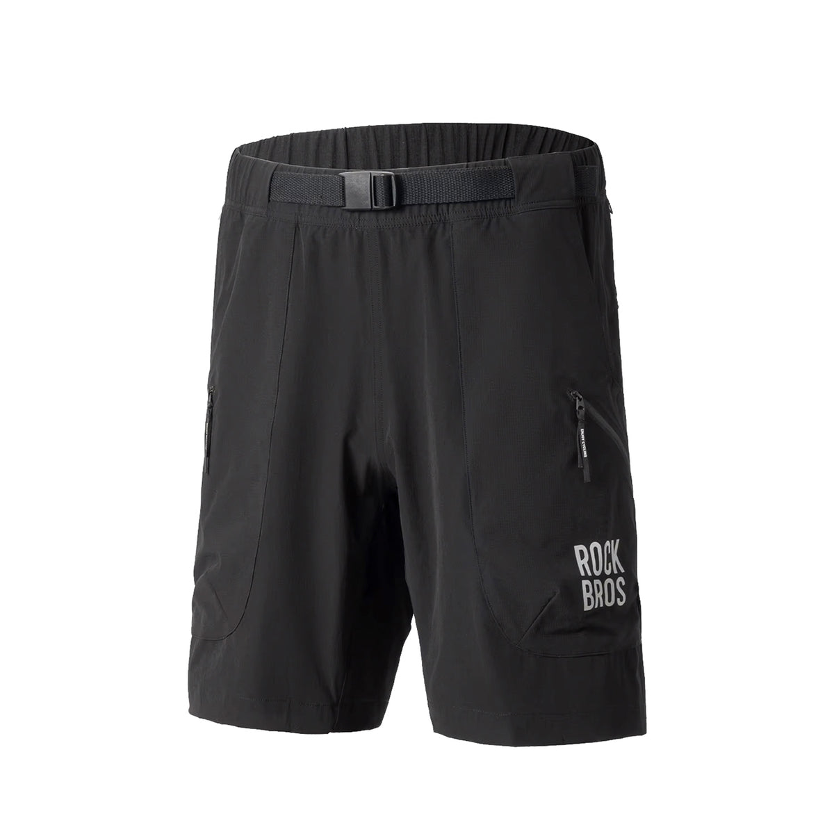 Rockbros YDDK015 šortai su diržu XL dydis - juoda -- Cycling Shorts & Bib Shorts