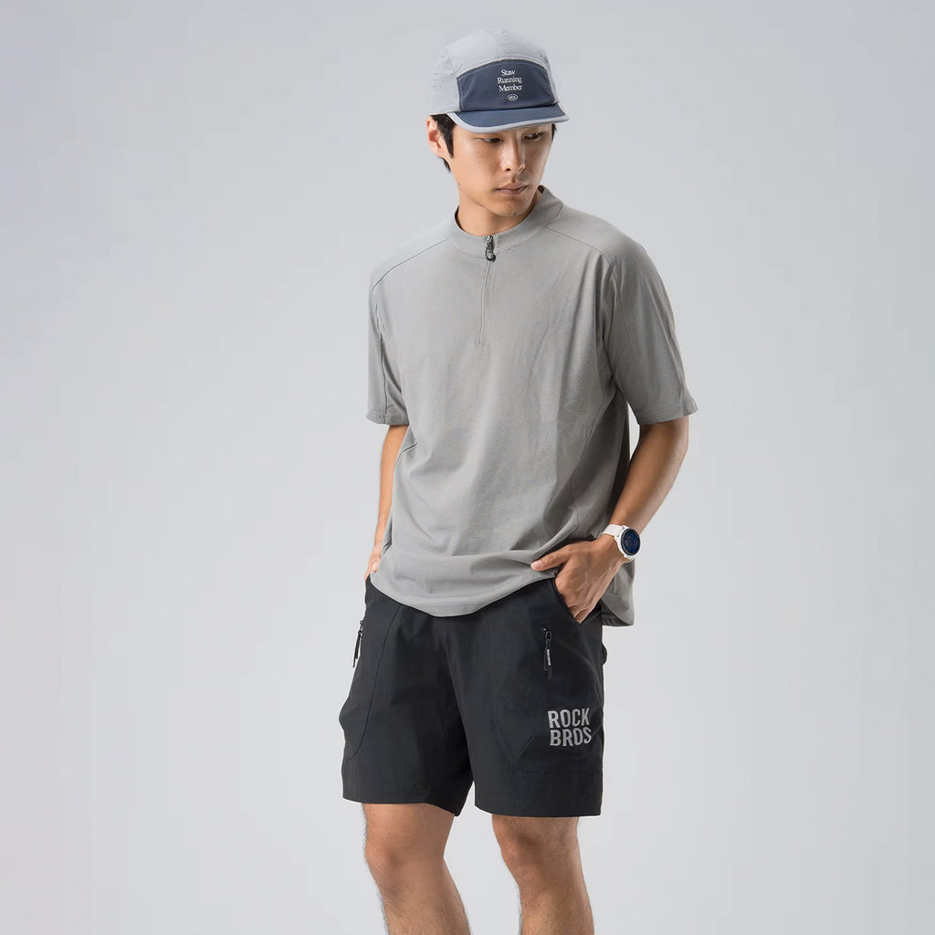 Rockbros YDDK015 šortai su diržu, XXL dydis - juodi -- Cycling Shorts & Bib Shorts