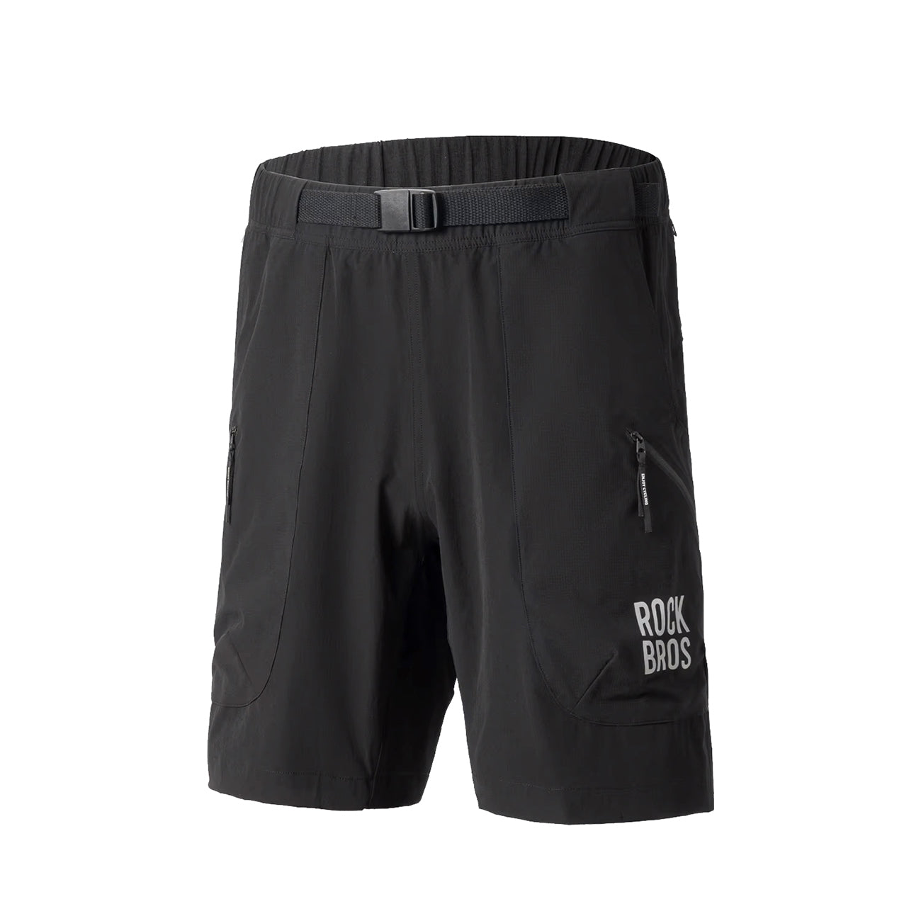 Rockbros YDDK015 šortai su diržu dydis XXXL - juodi -- Cycling Shorts & Bib Shorts