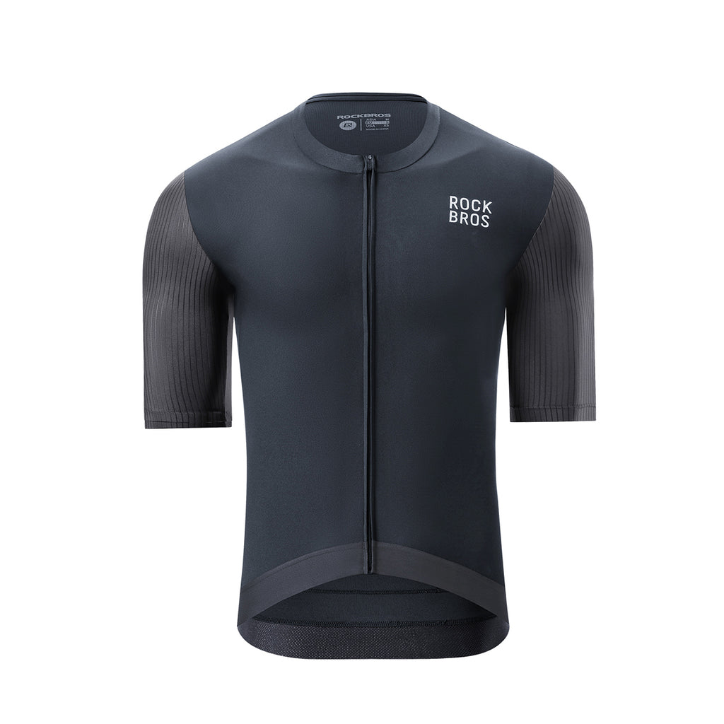 Rockbros 15200025 trumparankis dviračio sportinis marškinėlis, S dydis - juodi -- Cycling Jerseys