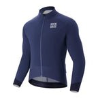 Rockbros YDWT014 žieminis fleece dvigubas sluoksnis dviračio švarkas dydis M - mėlynas -- Cycling Jackets & Vests