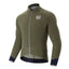 Rockbros YDWT014 Žieminė vilnos dvigubų sluoksnių dviratinė striukė, dydis XL - žalia -- Cycling Jackets & Vests