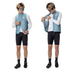 Rockbros YDMJ003 Pavasaris/Ruduo Atspari vėliavams liemenė dydis XXL - Mėlyna -- Cycling Jackets & Vests