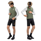 Rockbros YDMJ003 pavasario/rudens vėjo atspari liemenė, dydis M - žalia -- Cycling Jackets & Vests