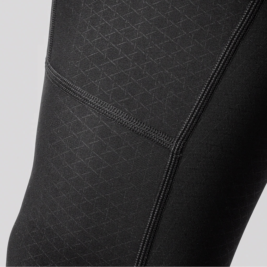 Rockbros YDCK012-1 ilgos fliso liemeniuotės stuomos su supiaustymu, dydis S - juoda -- Cycling Tights & Bib Tights