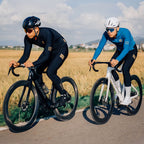 Rockbros YDCK012-1 Ilgos fliso žaliarinės kojinės su paminkštiniu, XL dydis - juodos -- Cycling Tights & Bib Tights
